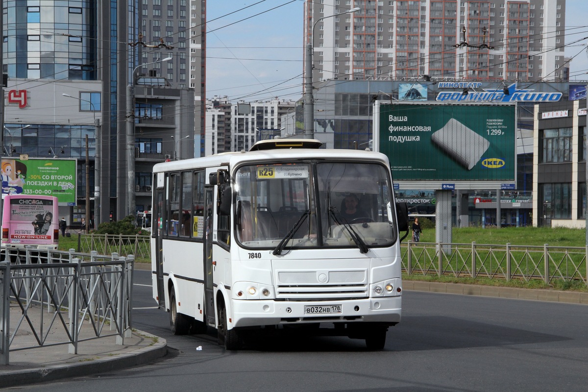 Санкт-Петербург, ПАЗ-320412-05 № 7840