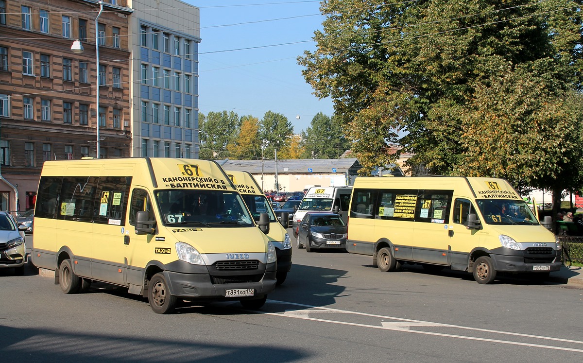 Санкт-Петербург, Нижегородец-2227UU (IVECO Daily) № Т 891 ХО 178