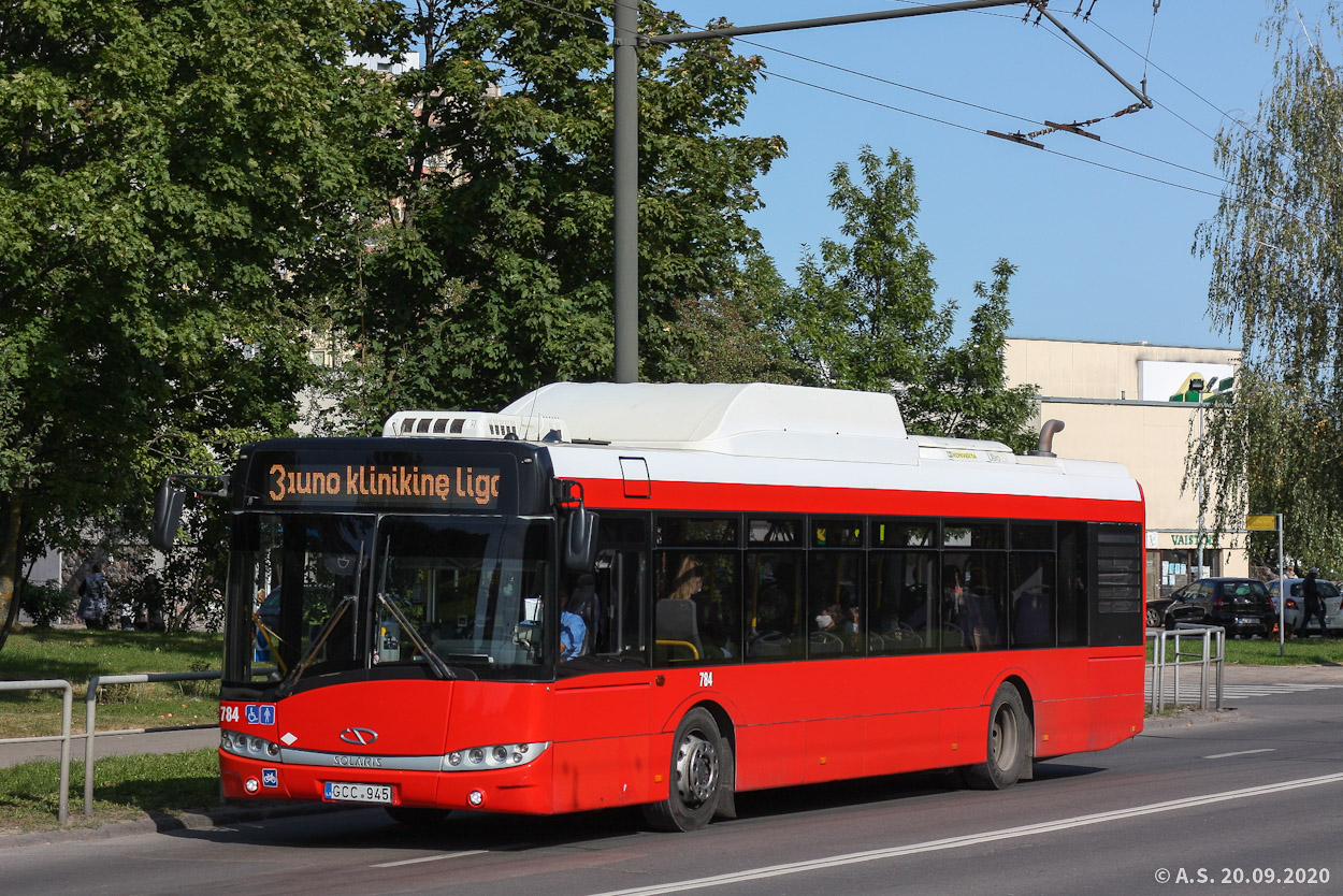 Литва, Solaris Urbino III 12 CNG № 784