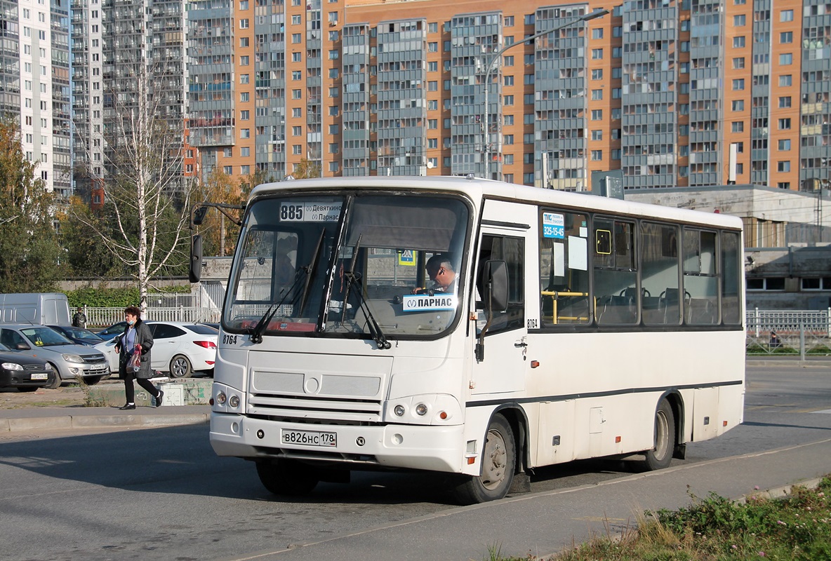 Санкт-Петербург, ПАЗ-320402-05 № 8764