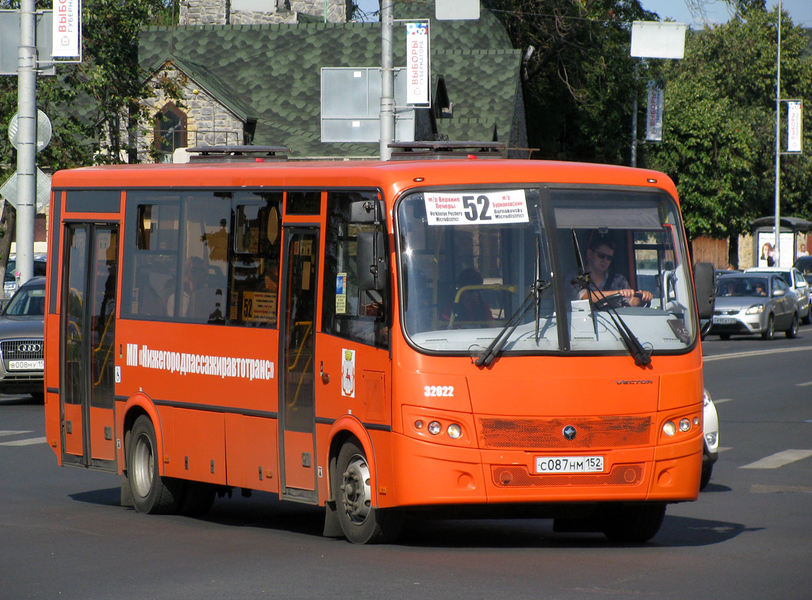 Nizhegorodskaya region, PAZ-320414-04 "Vektor" # 32022
