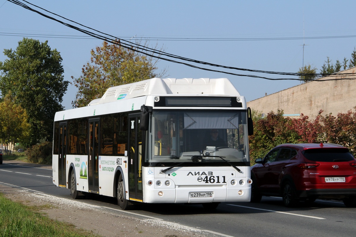 Санкт-Петербург, ЛиАЗ-5292.67 (CNG) № 4611