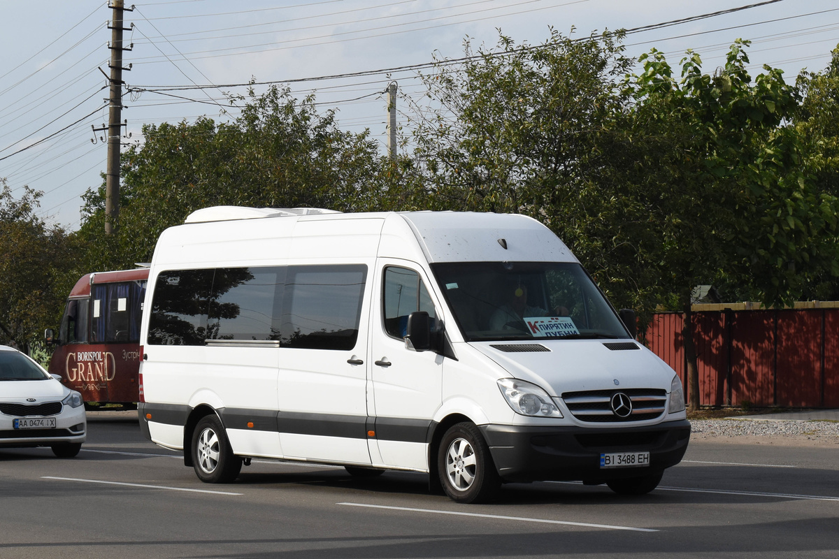 Полтавская область, Mercedes-Benz Sprinter W906 316CDI № BI 3488 EH