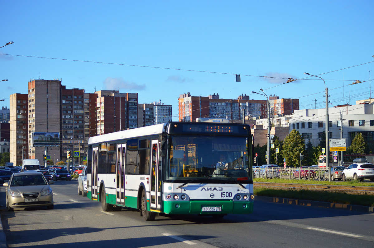 Санкт-Петербург, ЛиАЗ-5292.60 № 1500