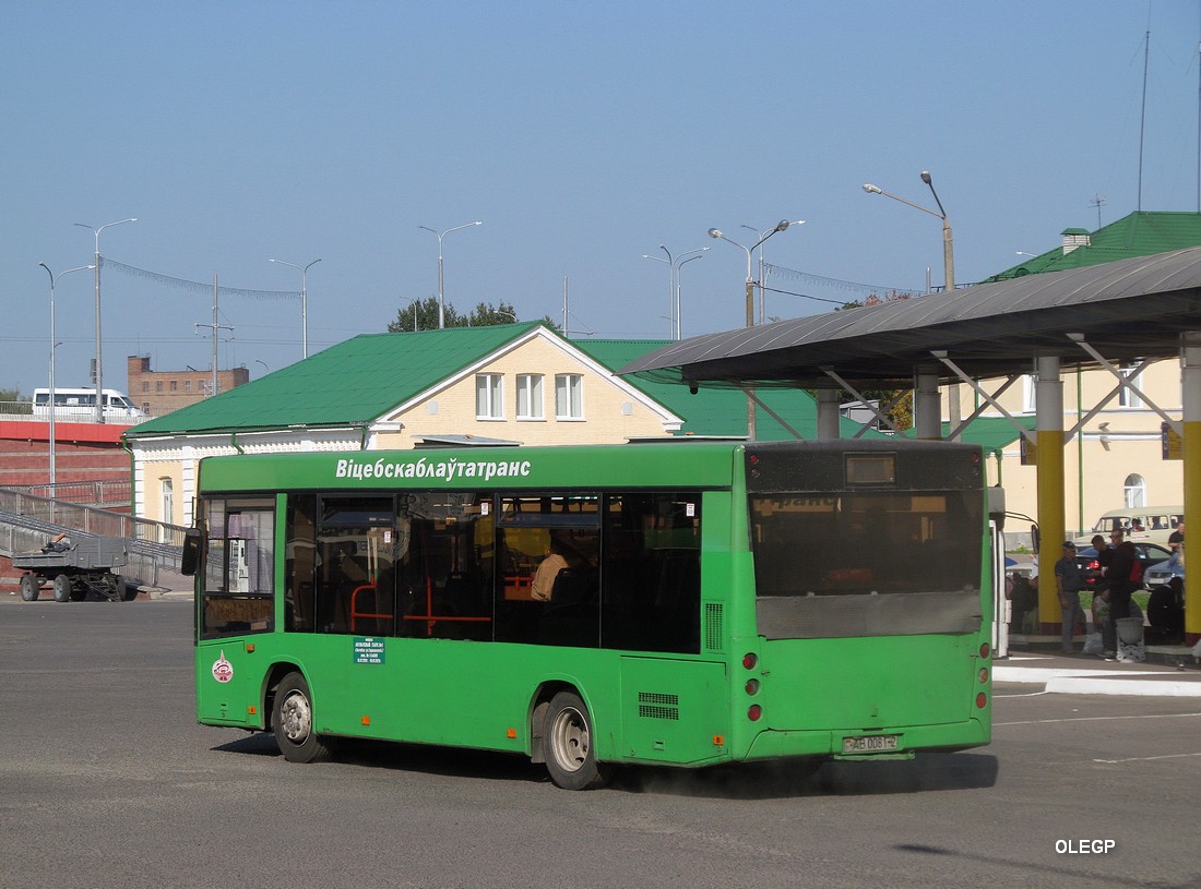 Vitebsk region, MAZ-206.060 # 022055