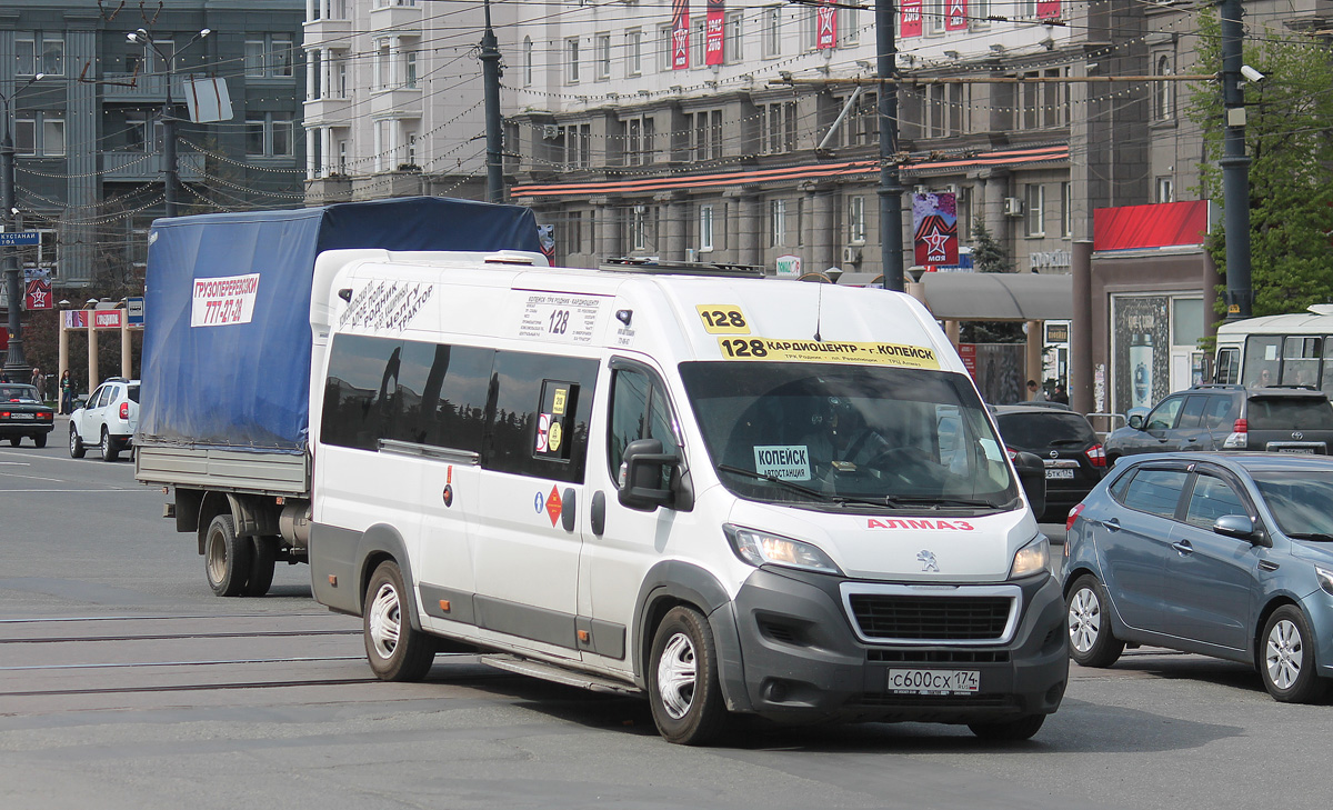 Челябинская область, Нижегородец-2227SK (Peugeot Boxer) № С 600 СХ 174