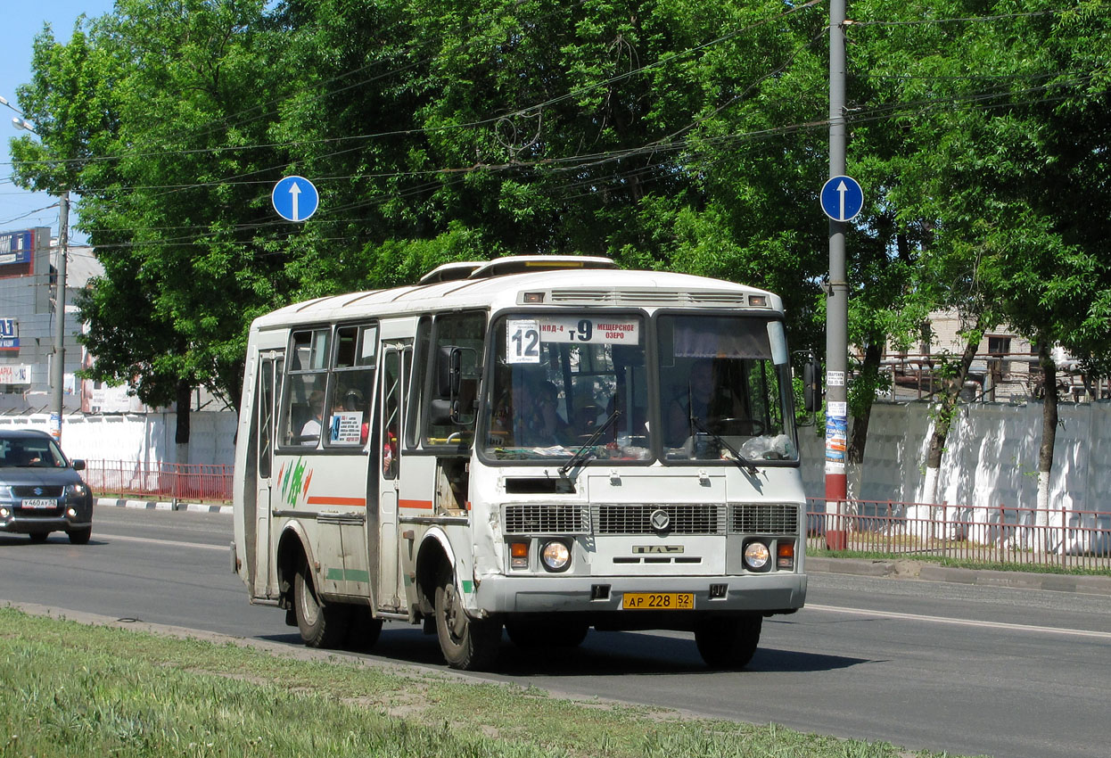 Нижегородская область, ПАЗ-32054 № АР 228 52