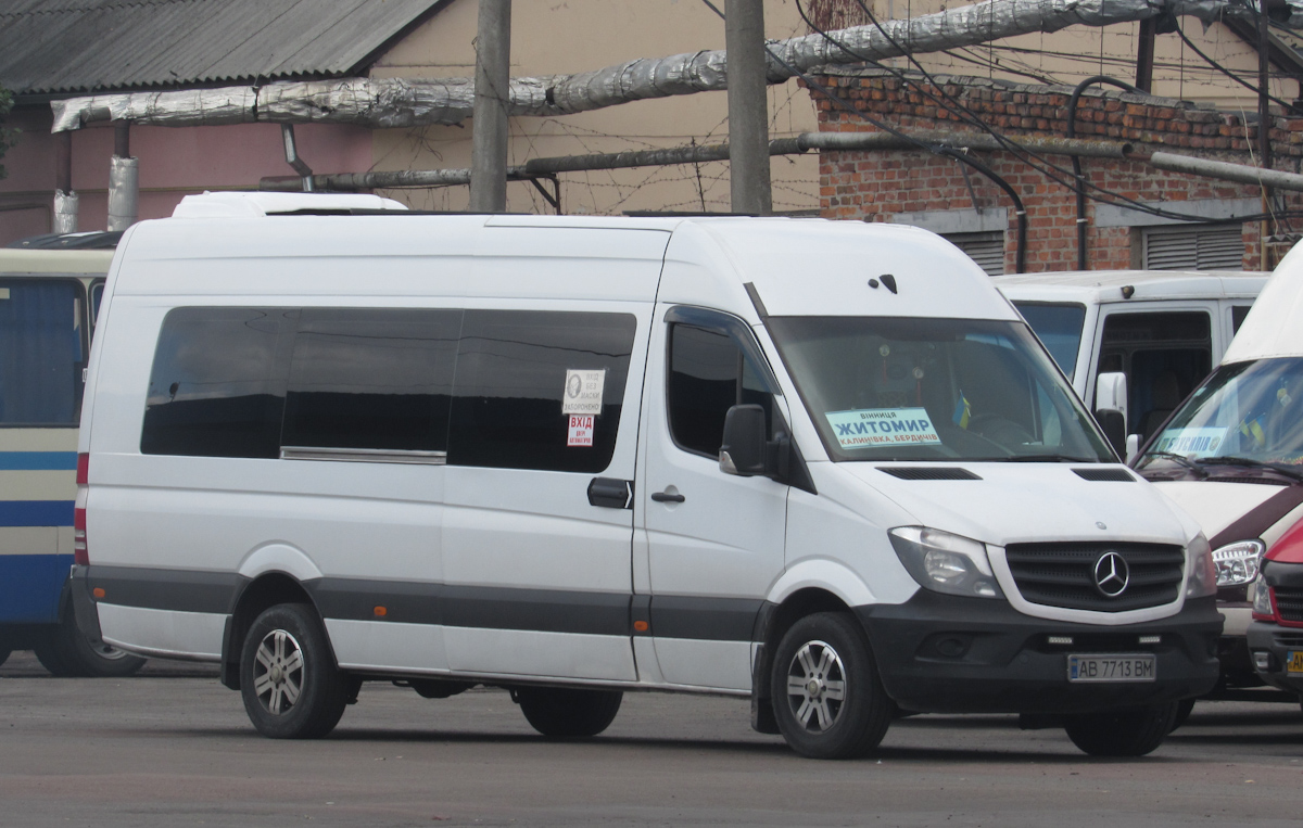 Вiнницька область, Mercedes-Benz Sprinter W906 316CDI № AB 7713 BM