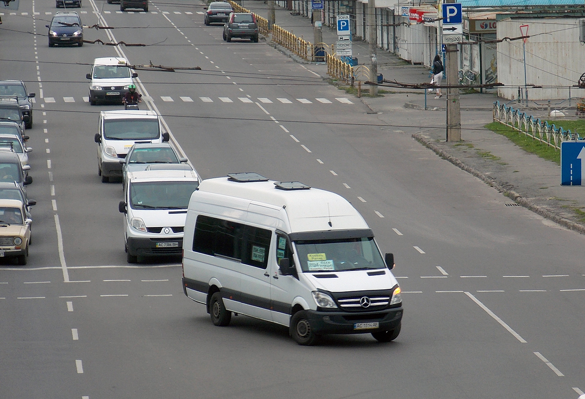 Волынская область, Mercedes-Benz Sprinter W906 319CDI № AC 1314 AE