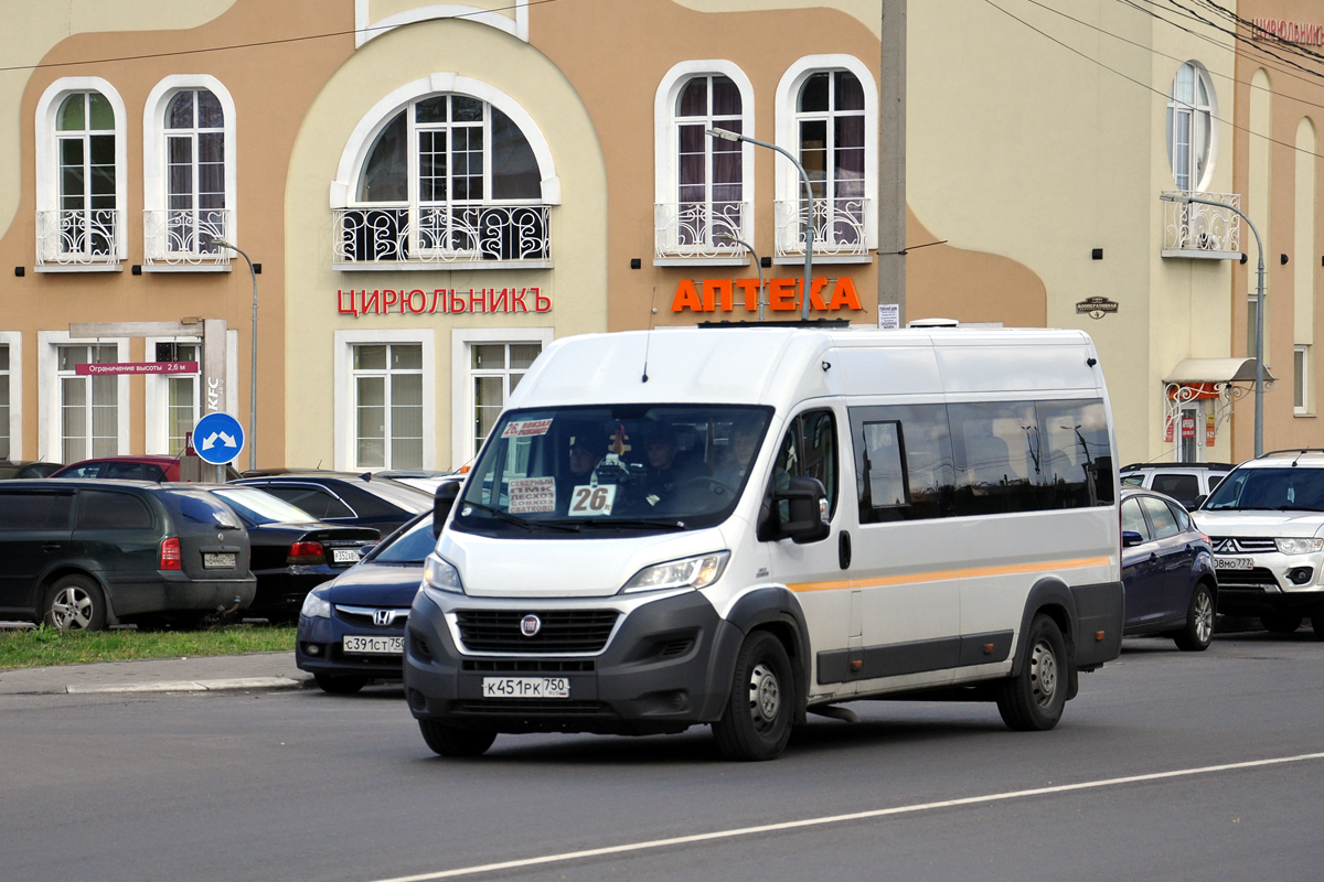 Московская область, Нижегородец-FST613 (FIAT Ducato) № К 451 РК 750