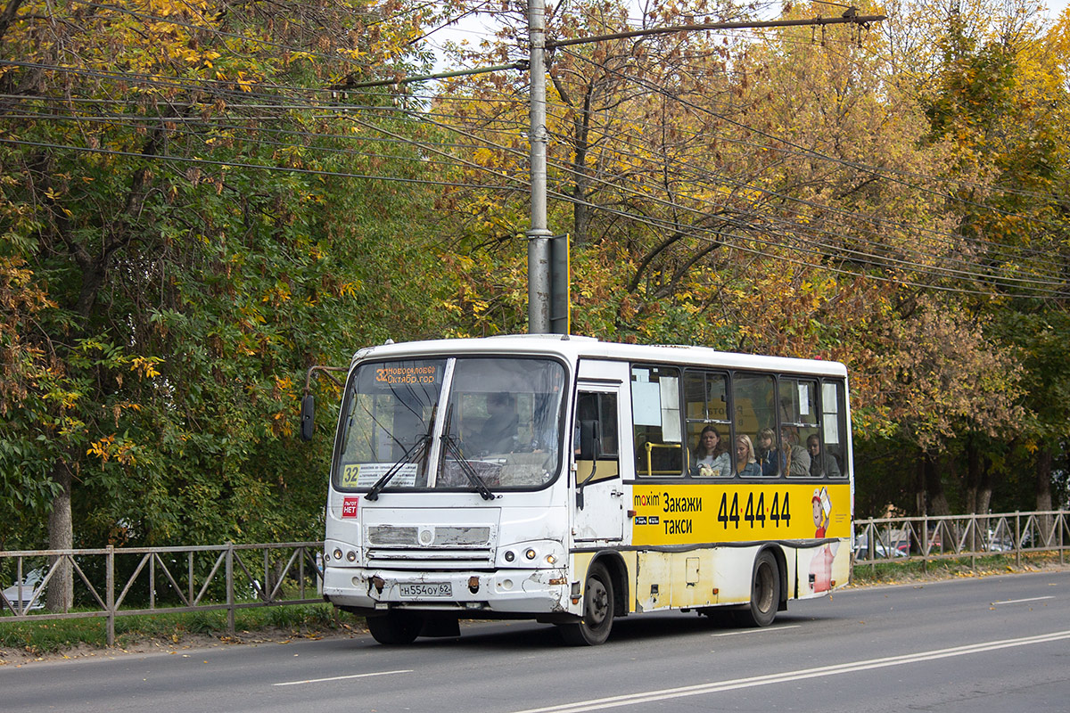 Рязанская область, ПАЗ-320402-03 № Н 554 ОУ 62