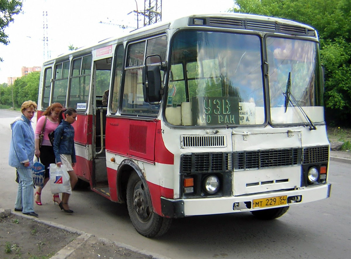 Новосибирская область, ПАЗ-3205 (00) № 3274