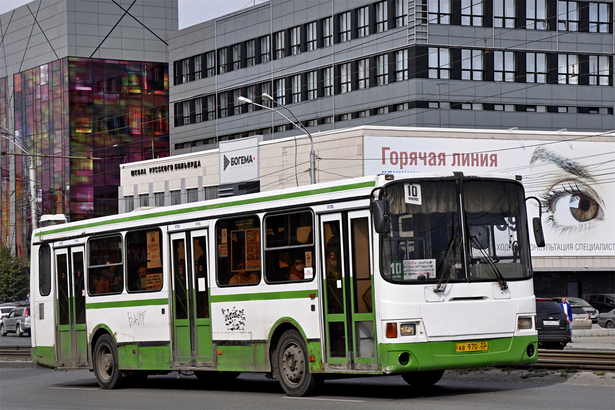 Altayskiy kray, LiAZ-5256.45 Nr. АВ 970 22