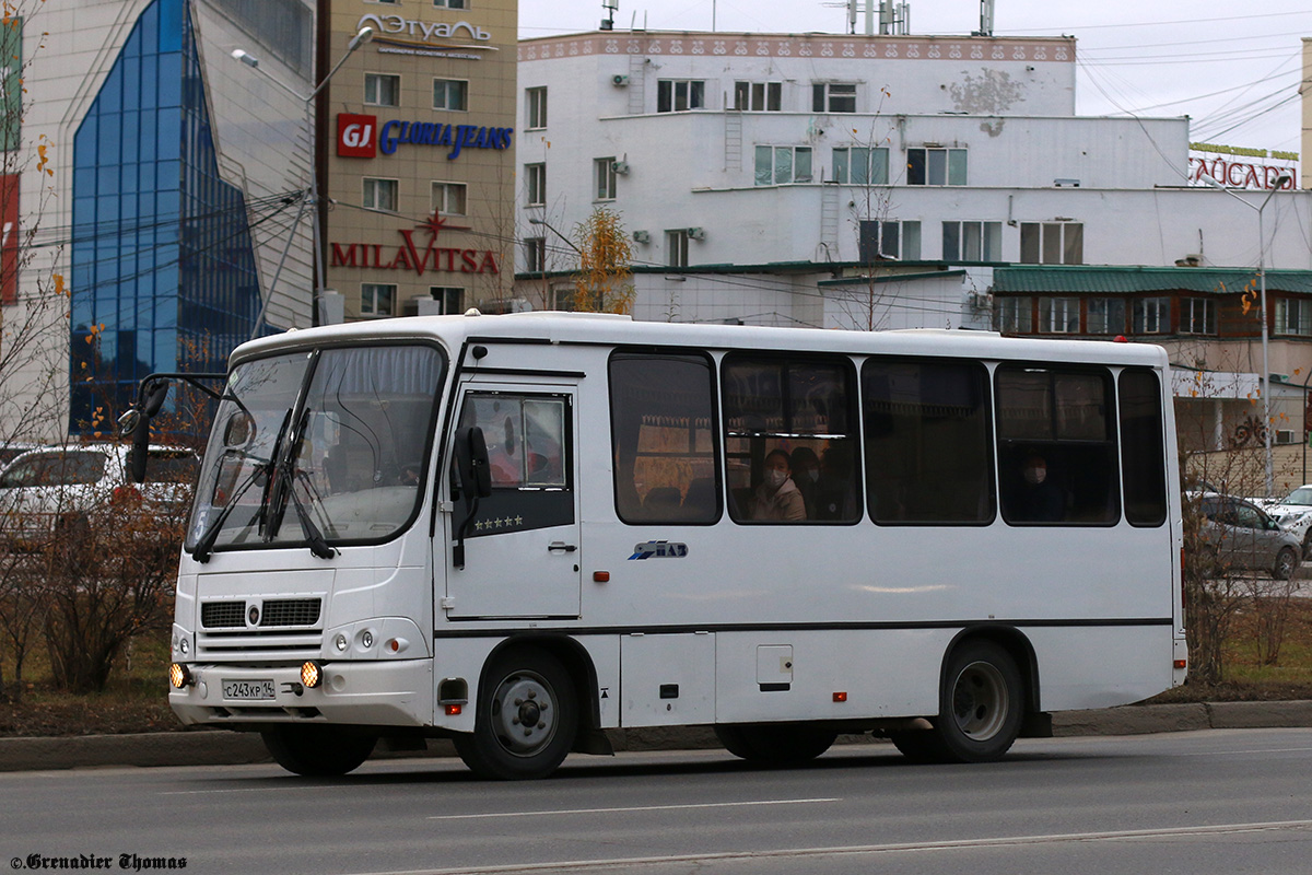 Саха (Якутия), ПАЗ-320302-08 № С 243 КР 14