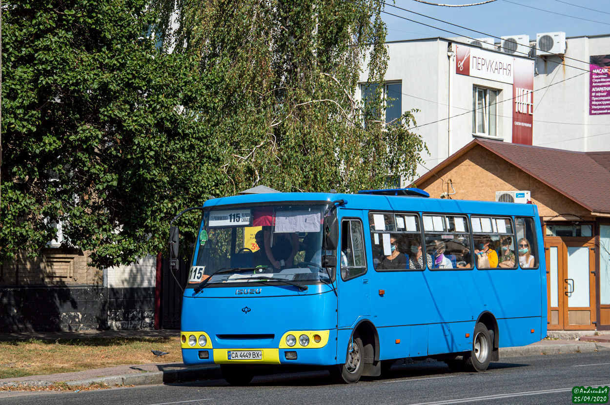 Черкасская область, Богдан А09202 (ЛуАЗ) № CA 4449 BX