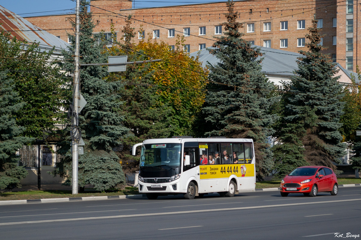 Ryazanská oblast, PAZ-320435-04 "Vector Next" č. Т 209 СХ 62