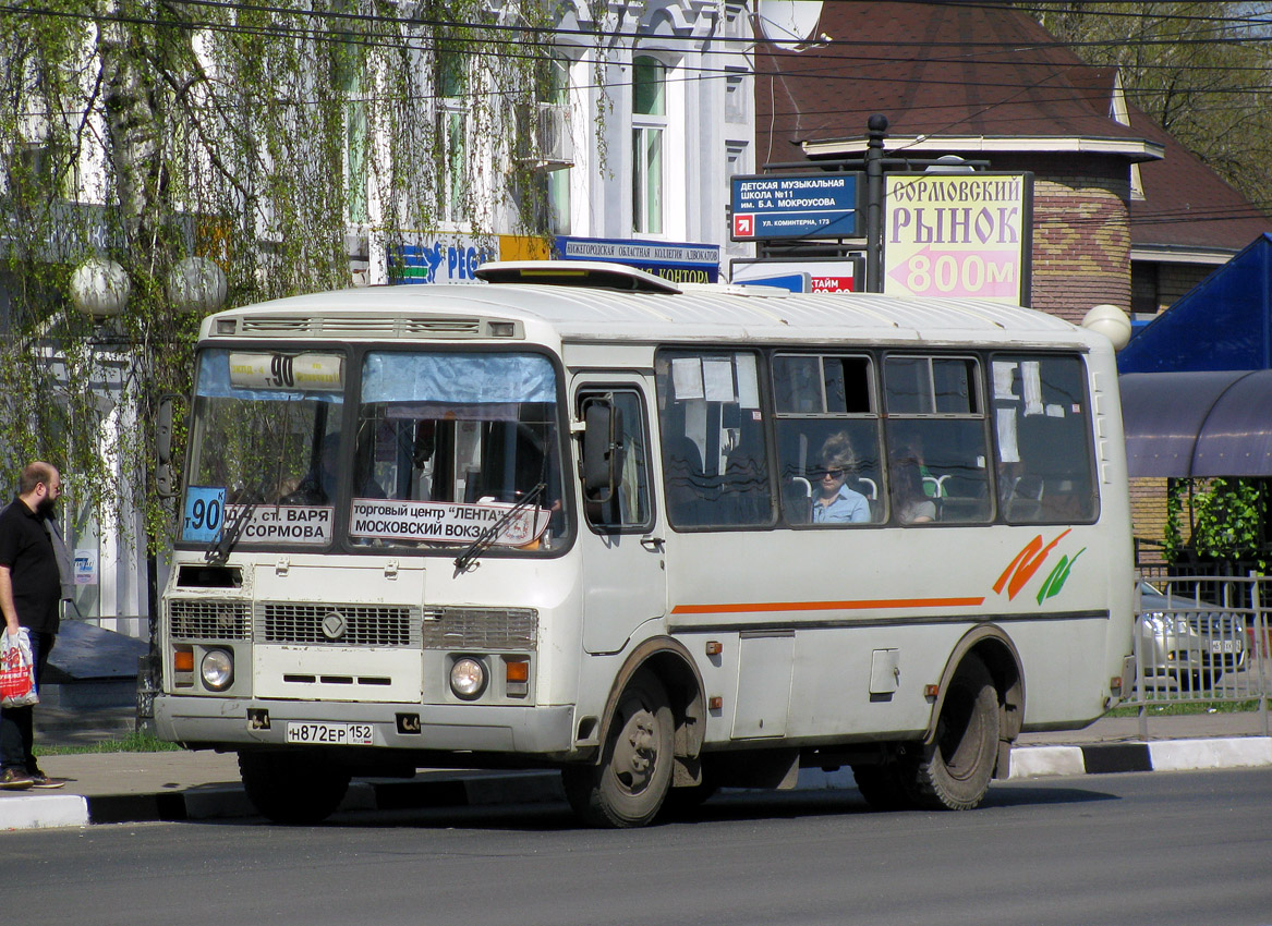 Nizhegorodskaya region, PAZ-32054 Nr. Н 872 ЕР 152