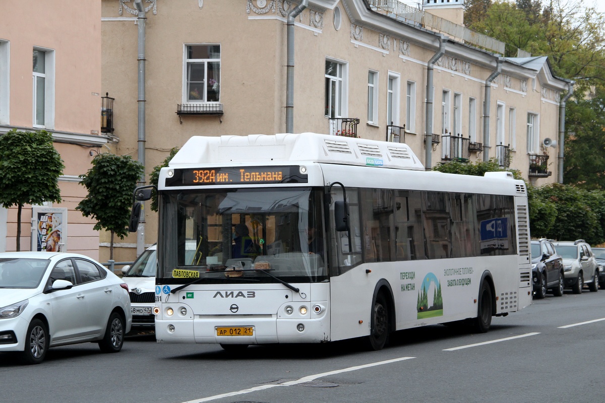 Санкт-Петербург, ЛиАЗ-5292.67 (CNG) № 4501