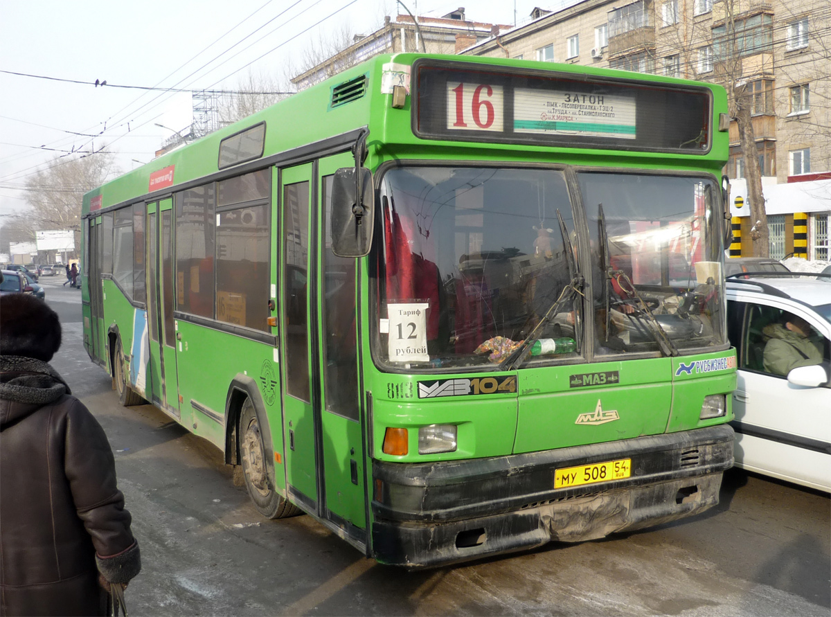 Новасібірская вобласць, МАЗ-104.021 № 8113