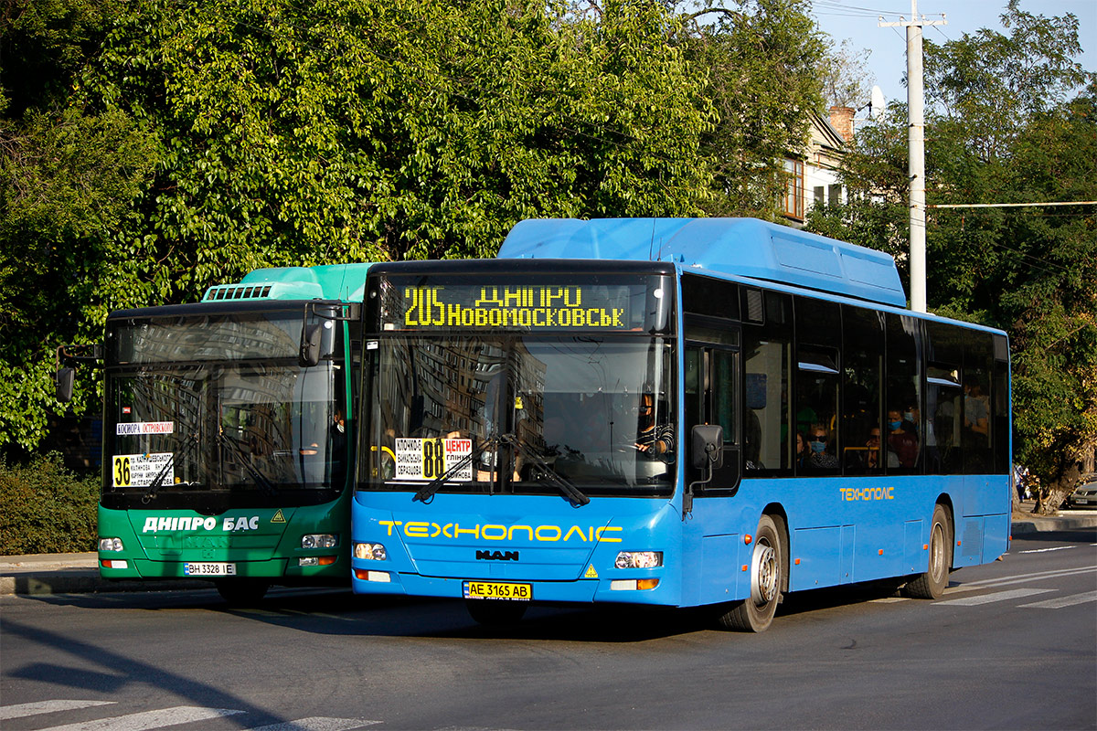 Днепропетровская область, MAN A21 Lion's City NL313 CNG № 35