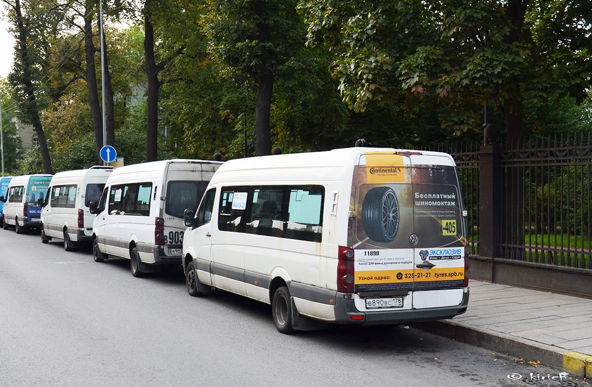 Санкт-Петербург, БТД-2219 (Volkswagen Crafter) № В 890 ВС 178