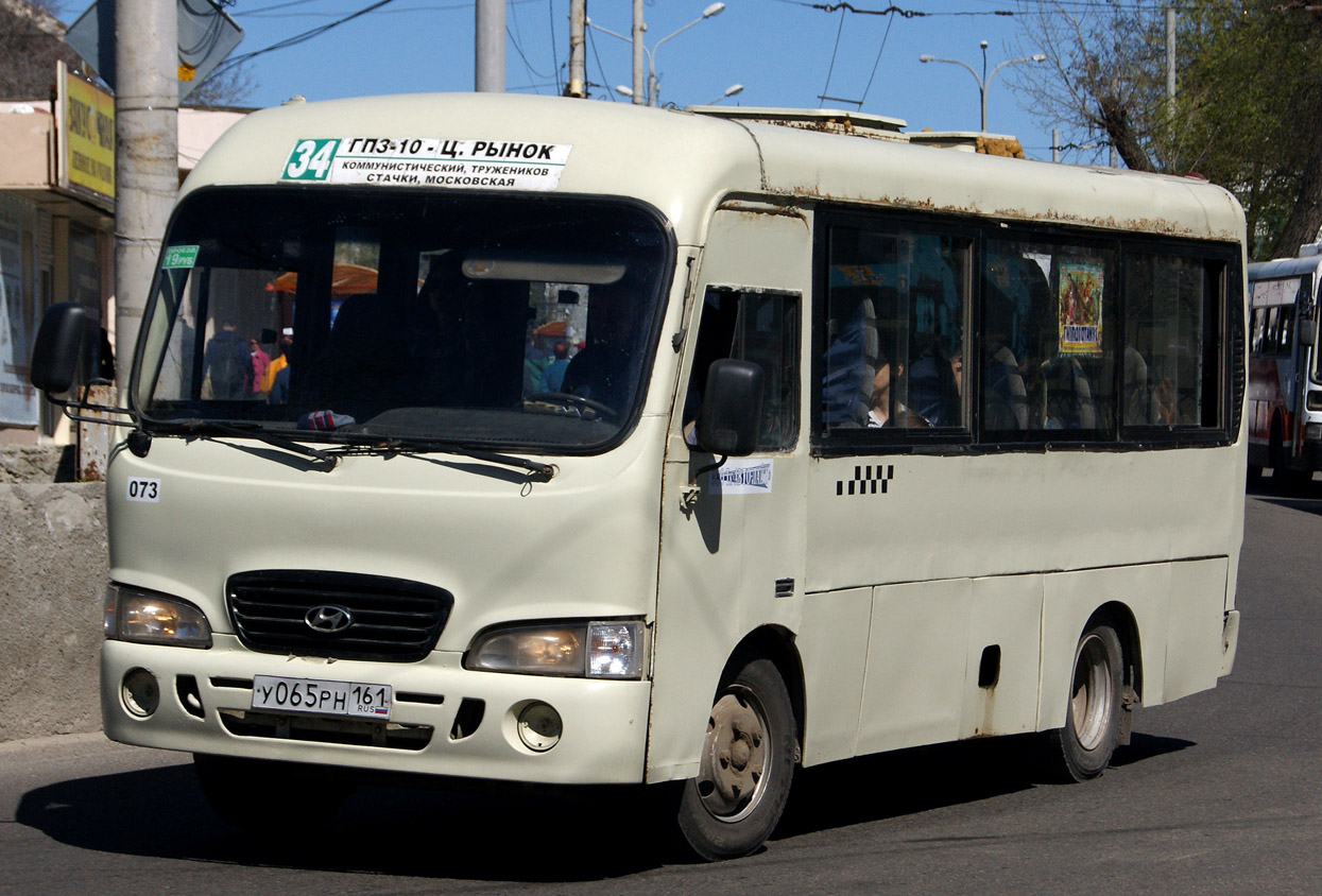 Ростовская область, Hyundai County SWB C08 (РЗГА) № 073