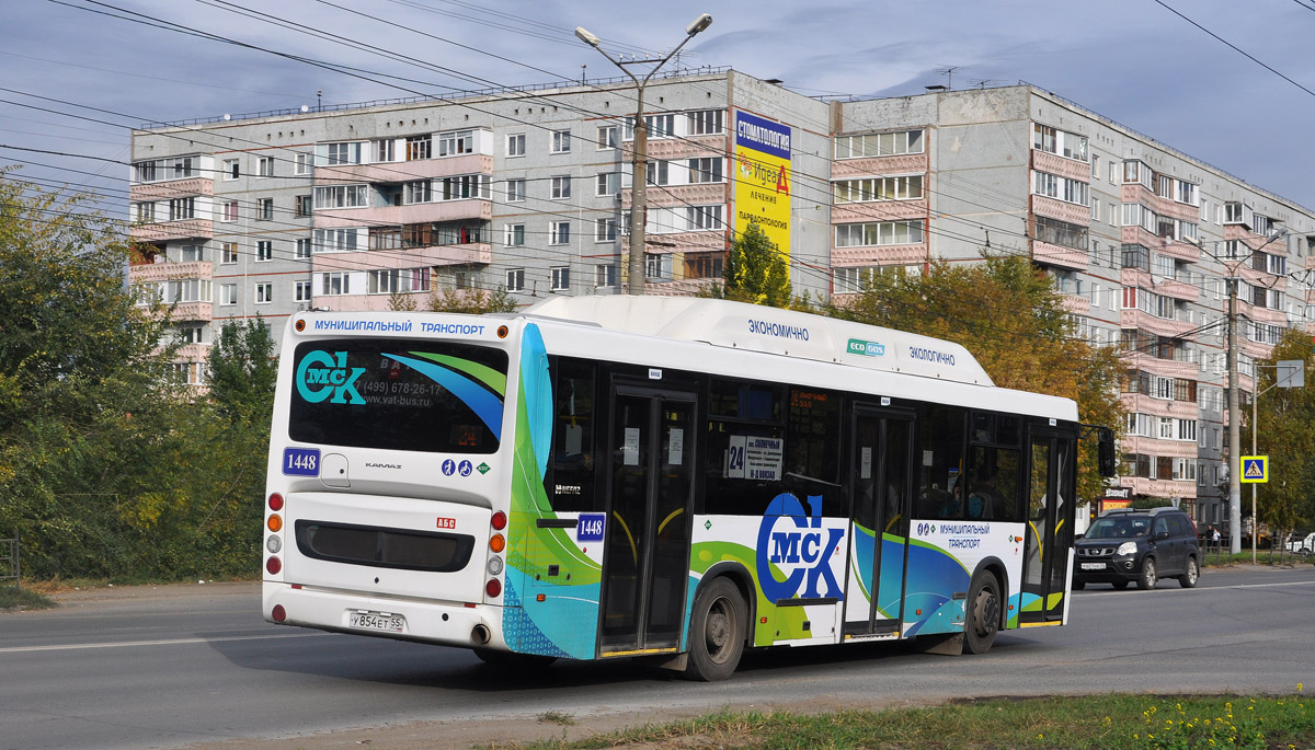 Omsk region, NefAZ-5299-30-56 Nr. 1448