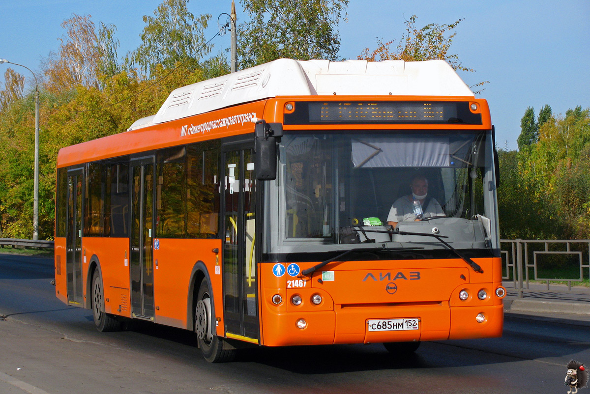 Nizhegorodskaya region, LiAZ-5292.67 (CNG) Nr. 21467