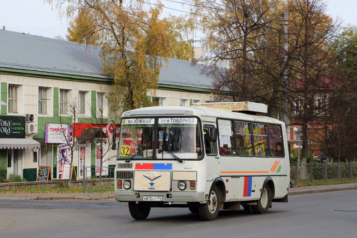 Томская область, ПАЗ-32054 № Н 872 СУ 174