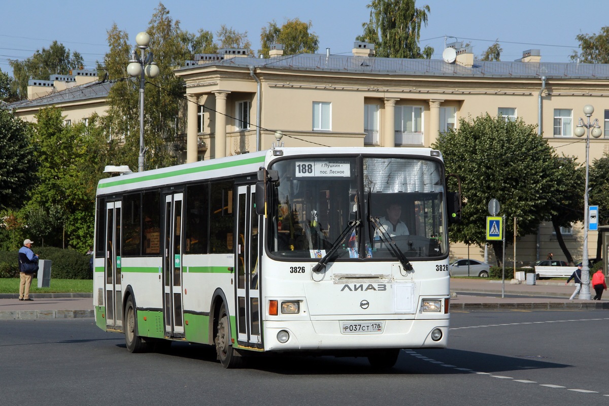 Санкт-Петербург, ЛиАЗ-5293.60 № 3826