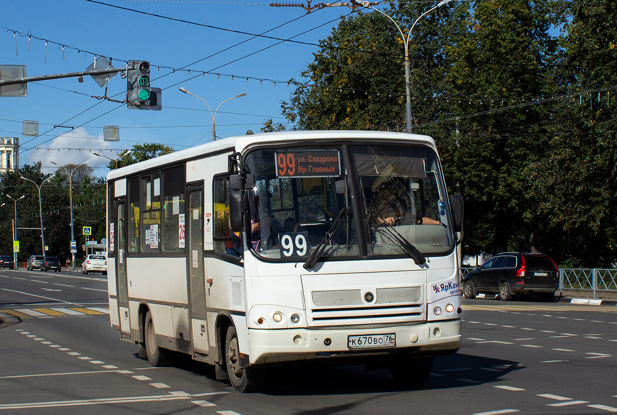 Ярославская область, ПАЗ-320402-05 № К 670 ВО 76