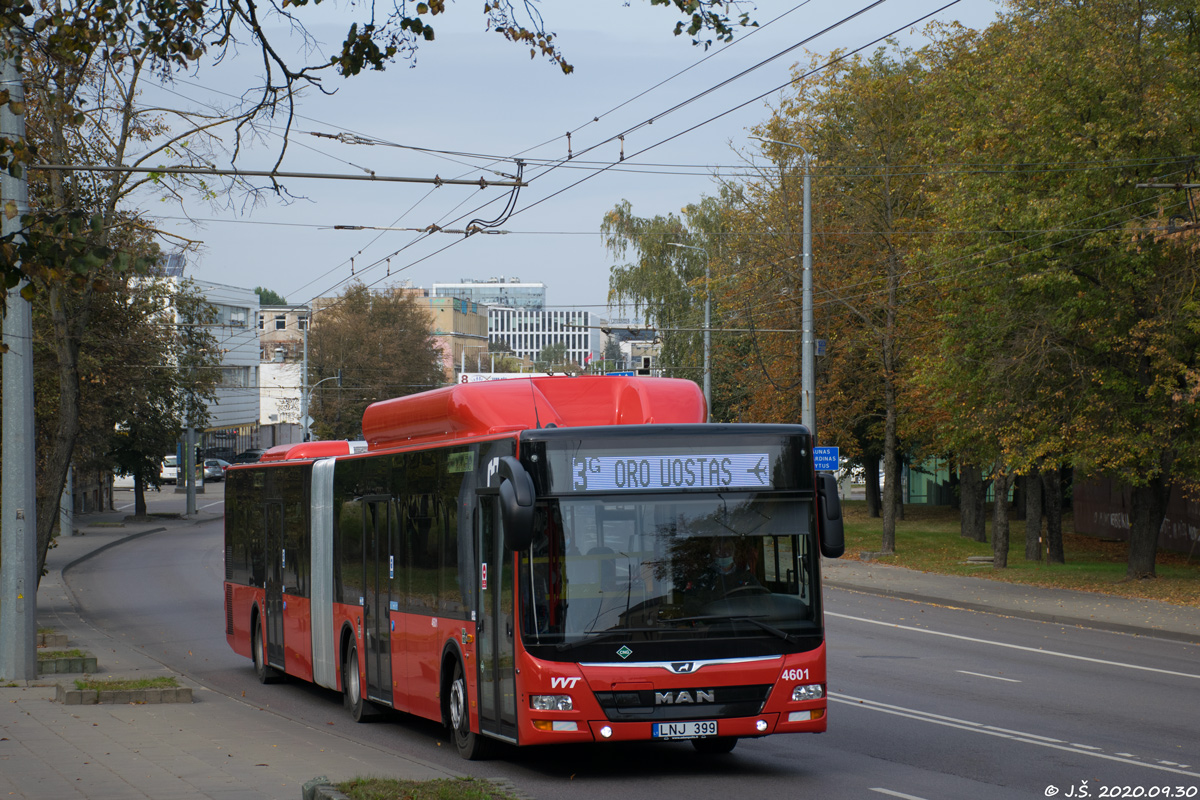 Литва, MAN A23 Lion's City G NG313 CNG № 4601