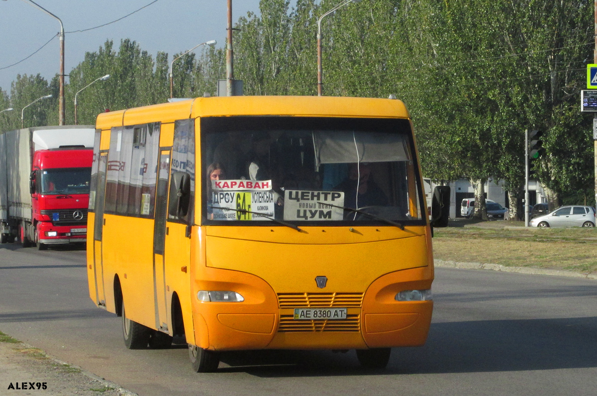 Dnepropetrovsk region, Ruta 41 Nr. AE 8380 AT