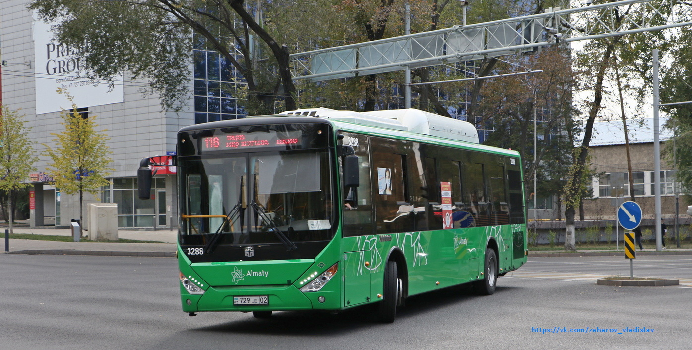 Алматы, Zhong Tong LCK6125HGAN № 3288