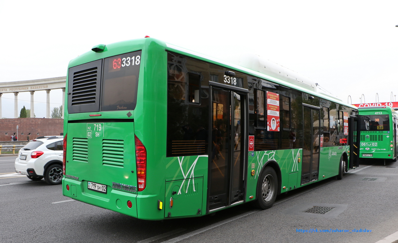 Алматы, Zhong Tong LCK6125HGAN № 3318