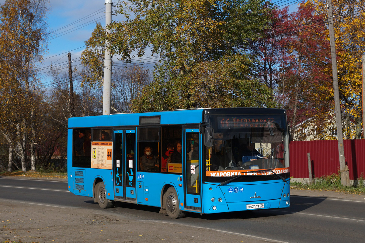 Архангельская область, МАЗ-206.086 № М 421 ТР 29