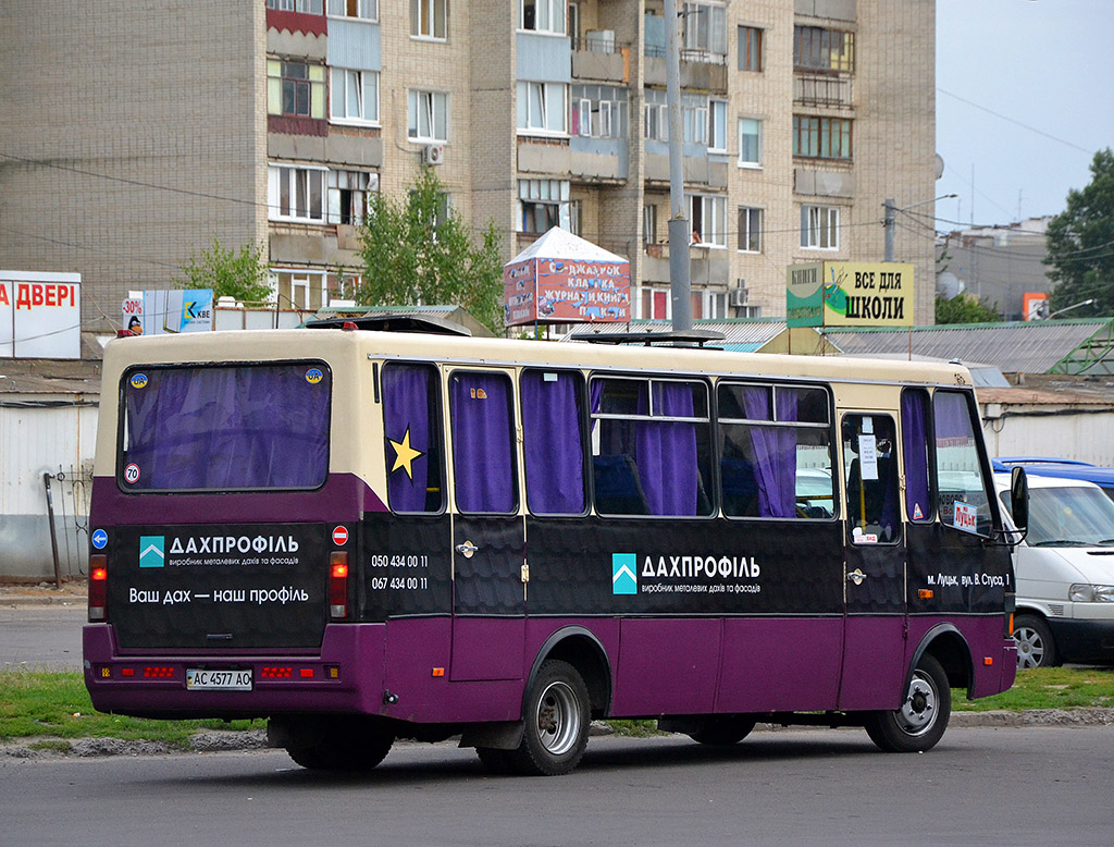 Волынская область, БАЗ-А079.23 "Мальва" № AC 4577 AO