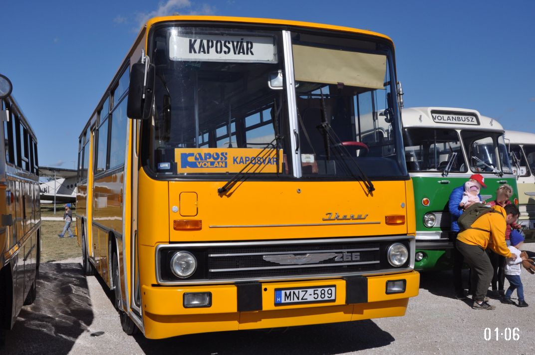 Венгрия, Ikarus 266.25 № MNZ-589; Венгрия — II. Ikarus Találkozó, Aeropark (2020)