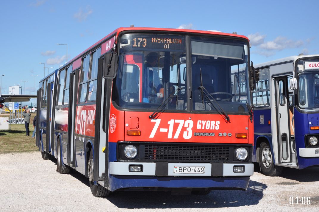 Венгрыя, Ikarus 280.40A № 04-49; Венгрыя — II. Ikarus Találkozó, Aeropark (2020)