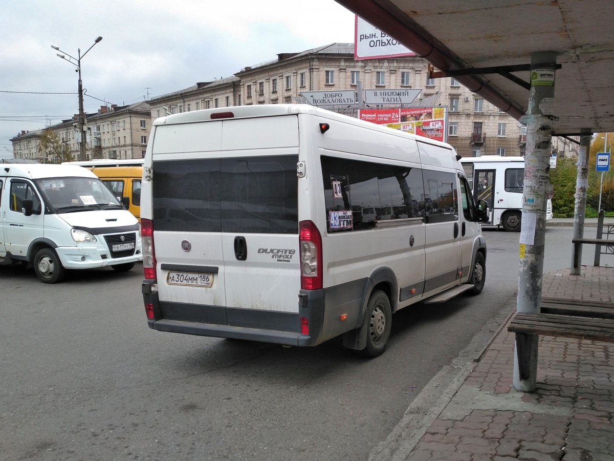 Свердловская область, Нижегородец-FST613 (FIAT Ducato) № А 304 ММ 186