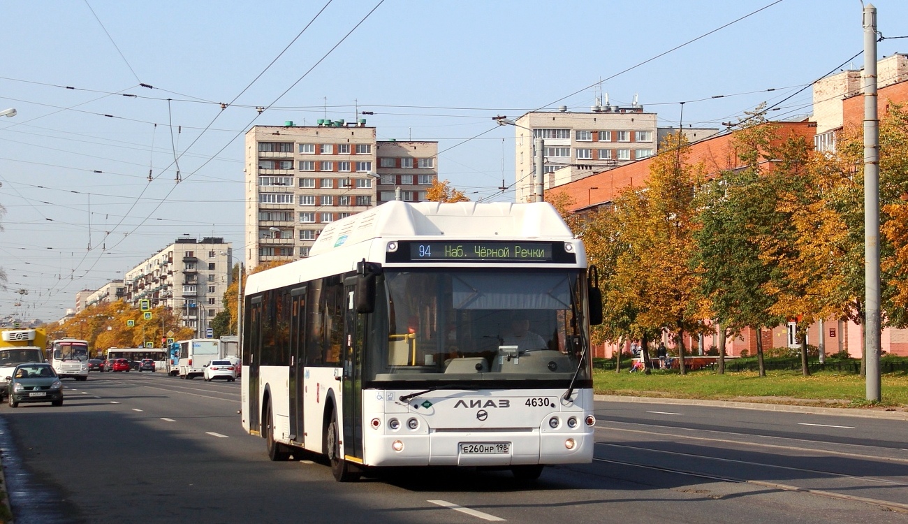 Санкт-Петербург, ЛиАЗ-5292.67 (CNG) № 4630