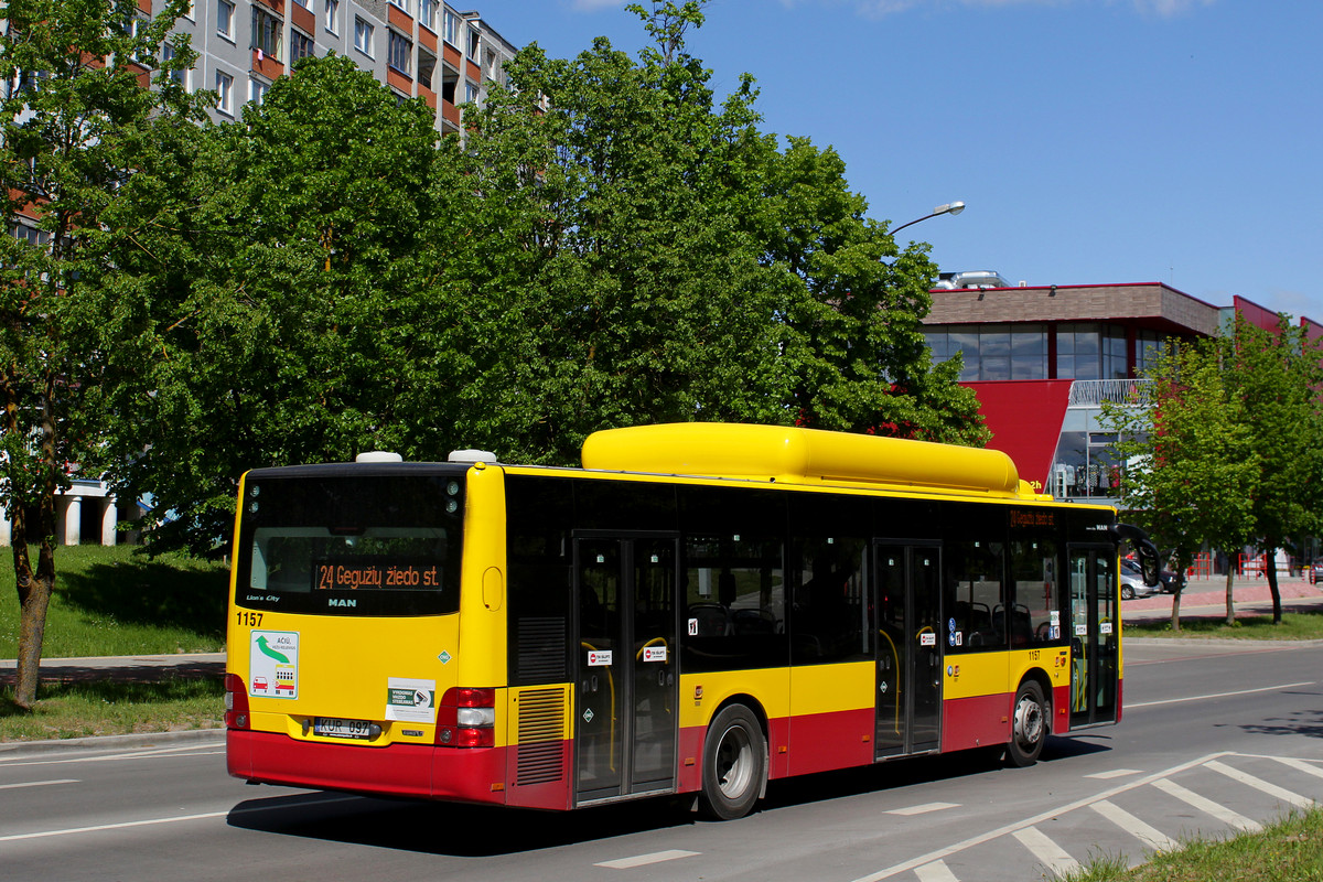 Литва, MAN A21 Lion's City NL273 CNG № 1157