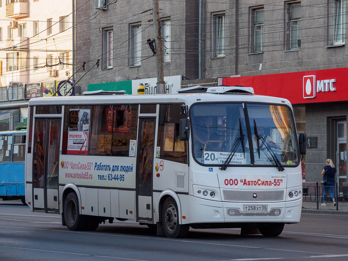 Омская область, ПАЗ-320414-04 "Вектор" (1-2) № 2105