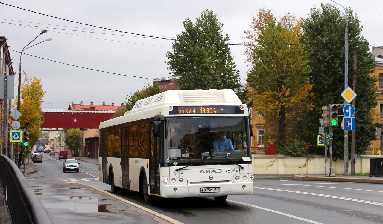 Санкт-Петербург, ЛиАЗ-5292.71 № 7504