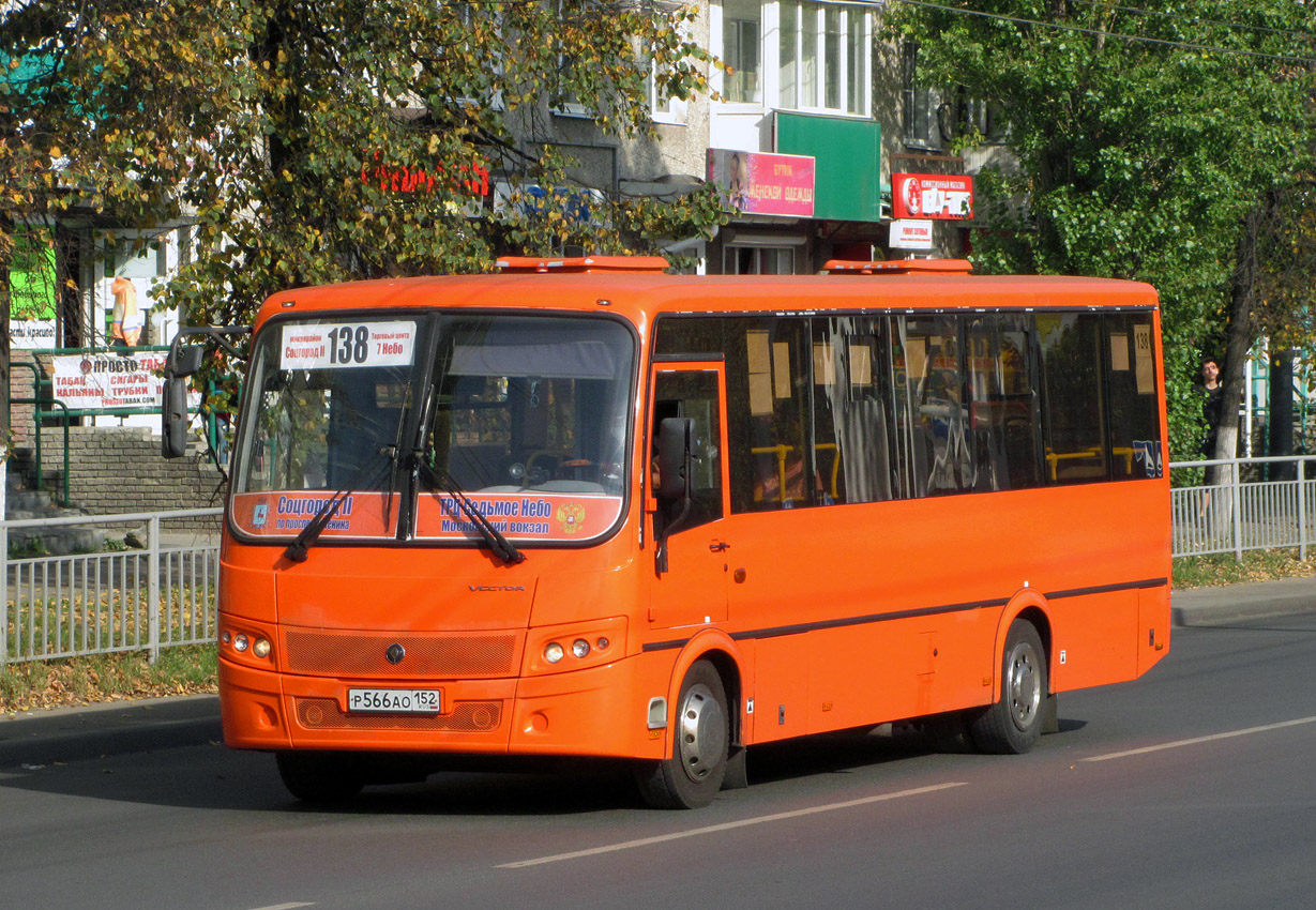 Нижегородская область, ПАЗ-320414-05 "Вектор" № Р 566 АО 152