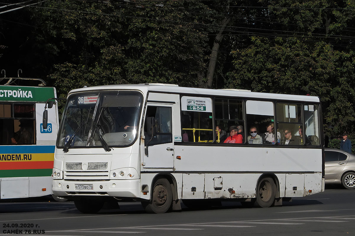 Ярославская область, ПАЗ-320402-05 № Е 573 ВО 76