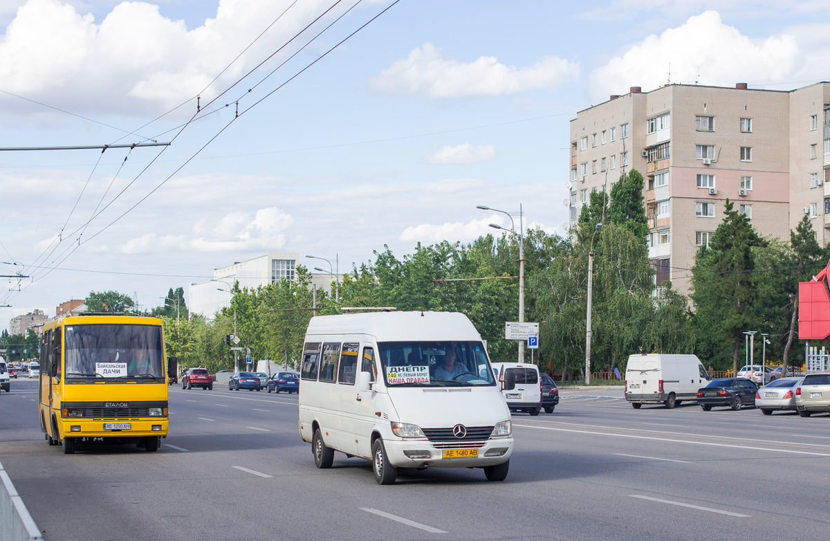 Днепропетровская область, Mercedes-Benz Sprinter W903 308CDI № AE 1480 AB