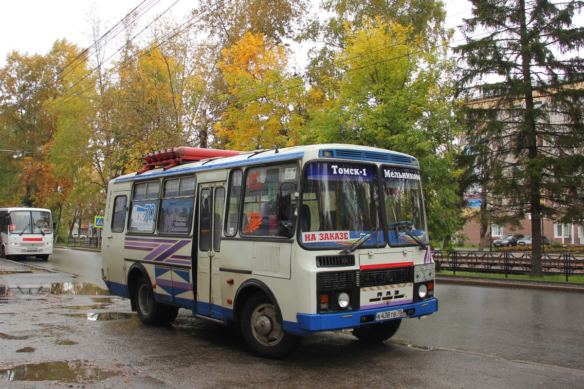 Oblast Tomsk, PAZ-32053-50 Nr. К 438 ТВ 70