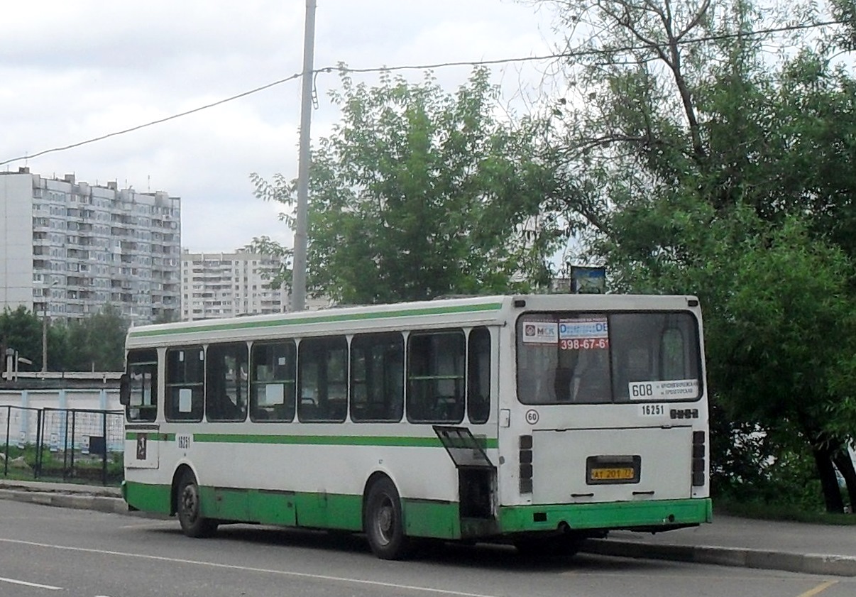 Москва, ЛиАЗ-5256.25 № 16251