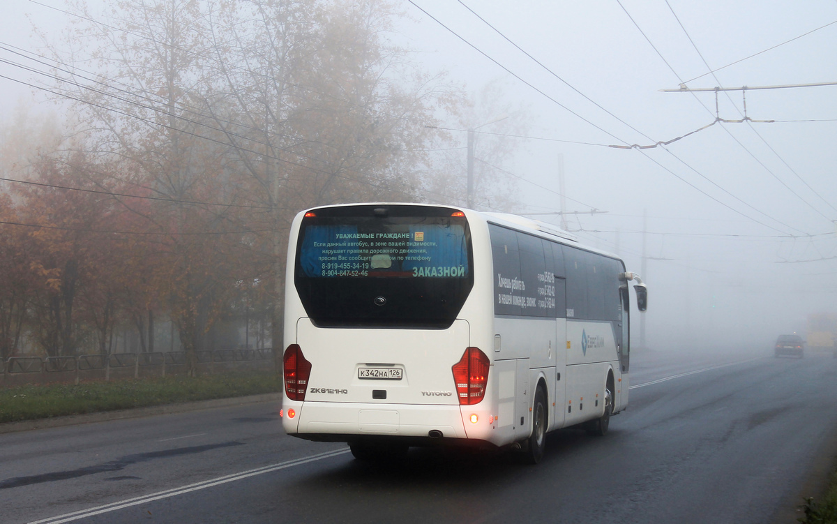 Пермский край, Yutong ZK6121HQ № К 342 НА 126